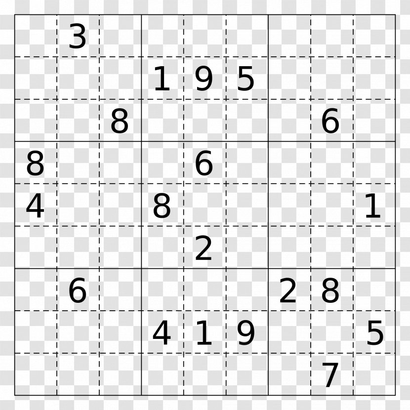 Mathematics Of Sudoku Riddle X-Sudoku 9x9 - Black And White - Leicht Bis Extrem SchwerBand 1276 Rätsel Killer SudokuOthers Transparent PNG