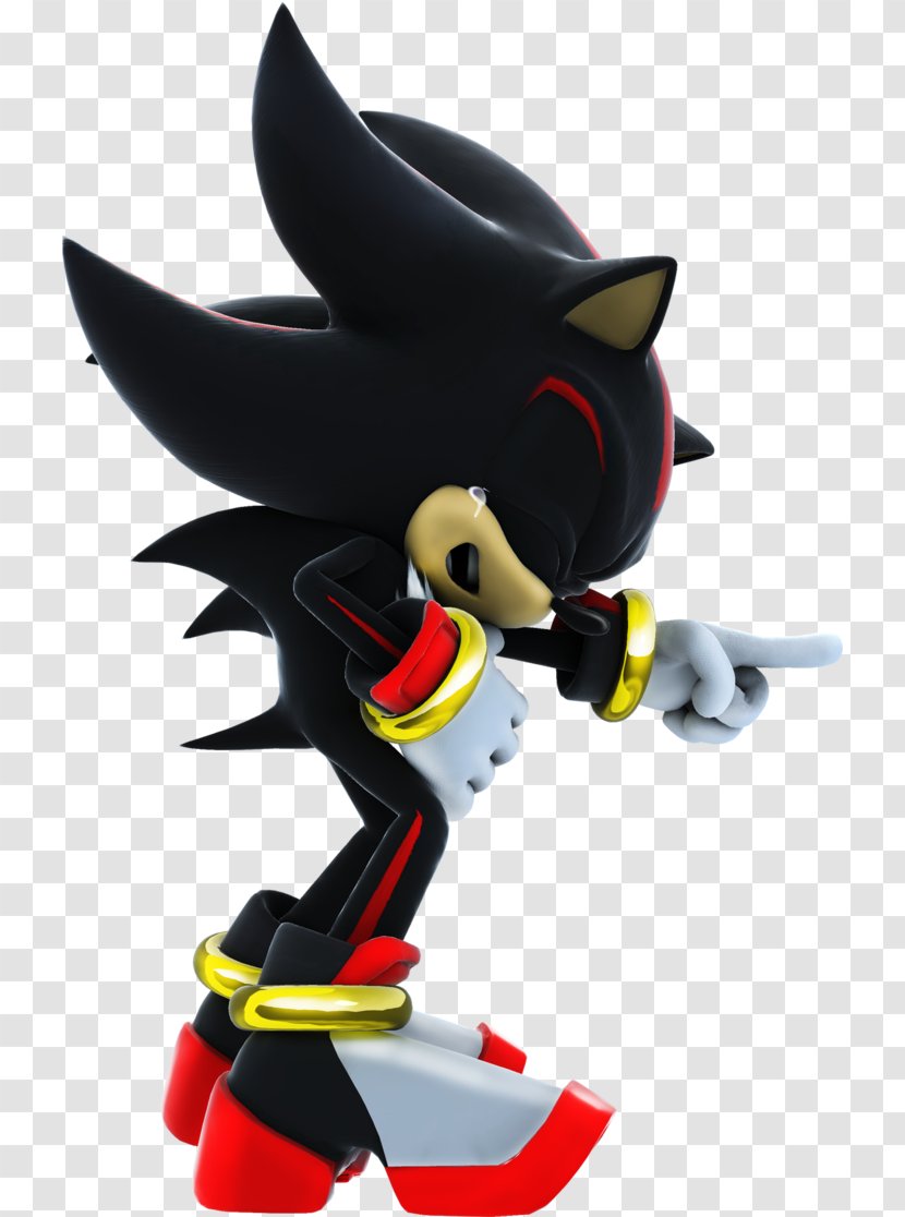 Shadow The Hedgehog Sonic Riders Mania - Figurine Transparent PNG