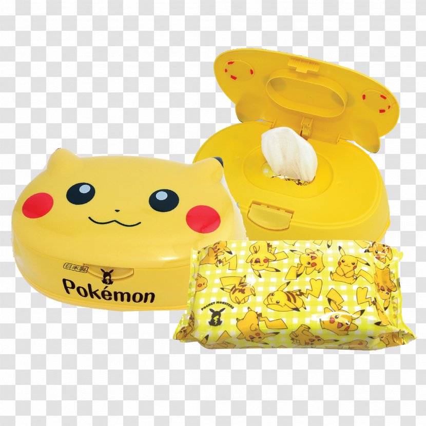 Wet Wipe Pokémon Facial Tissues Water Pikachu - Ingredient - Pokemon Transparent PNG