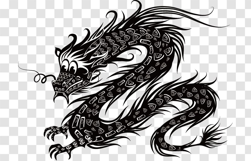 Chinese Dragon Royalty-free Illustration - Symbol Transparent PNG