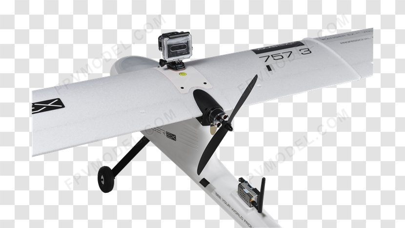Airplane VolantexRC UAV Radio-controlled Aircraft First-person View - Monoplane - Plane Weight Transparent PNG