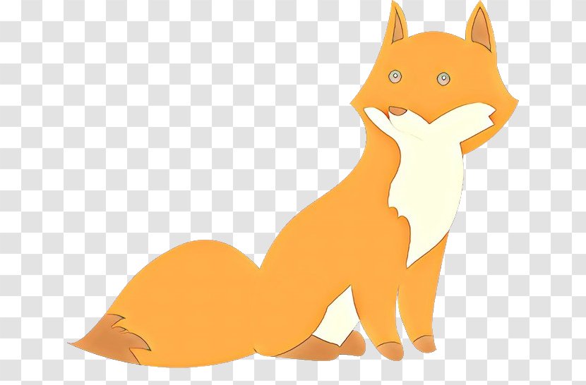 Orange - Red Fox - Swift Animal Figure Transparent PNG