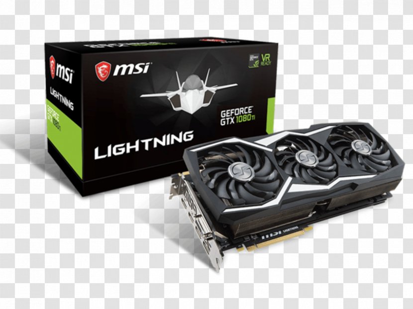 Graphics Cards & Video Adapters RGB Backlit Gaming High-end Card GeForce GTX 1080Ti LIGHTNING Z NVIDIA 1080 Ti Founders Edition - Overclocking - Nvidia Transparent PNG