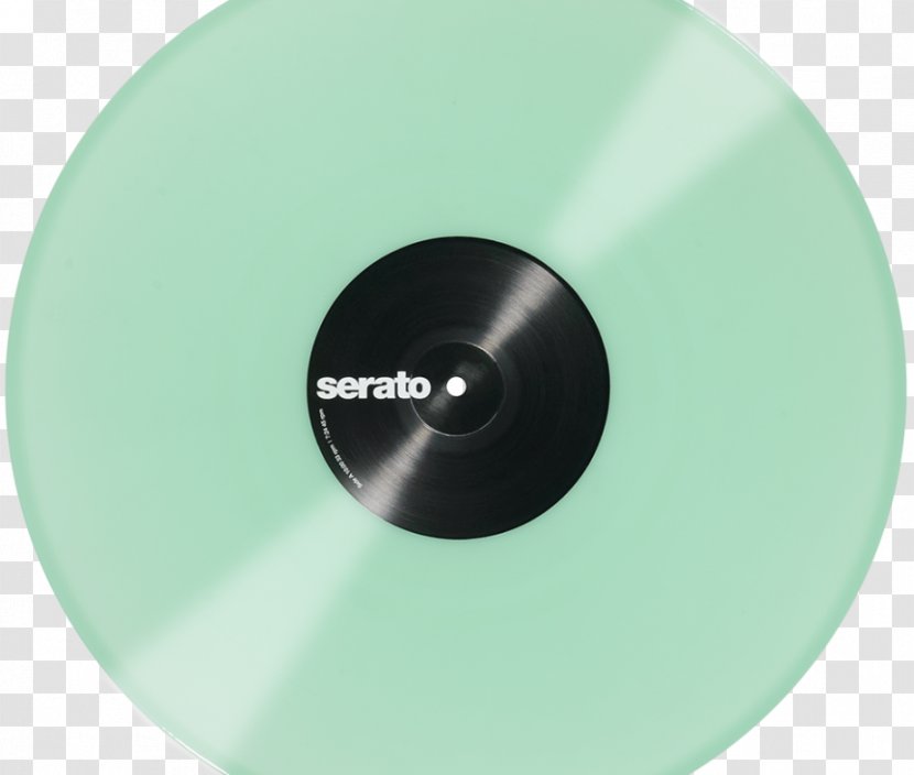 Compact Disc Serato Audio Research Phonograph Record Scratch Live Jockey - Sound - Glow In The Dark Transparent PNG