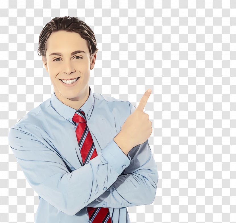 Gesture Finger Arm Thumb Hand - Smile Whitecollar Worker Transparent PNG