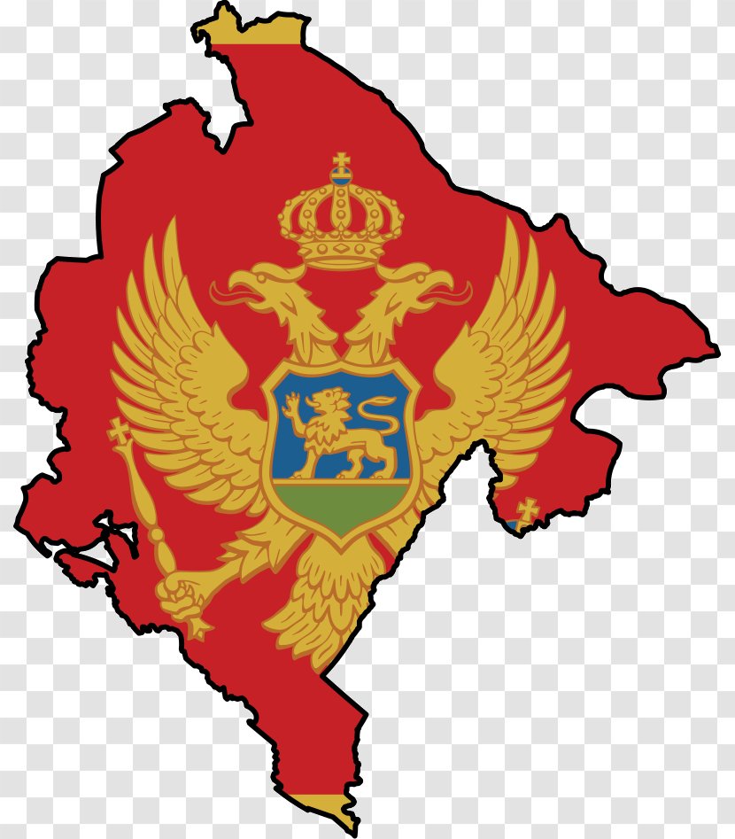 Flag Of Montenegro National Republic - Serbia Transparent PNG