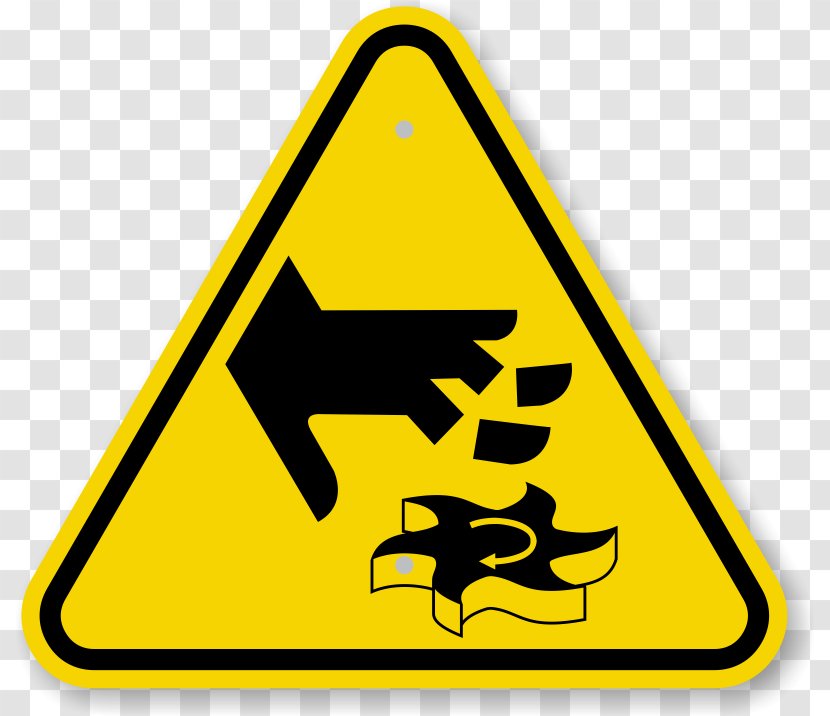 Hazard Symbol Label Traffic Sign - Warning Transparent PNG