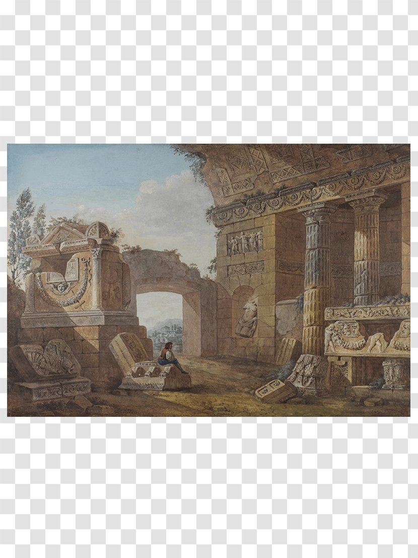 Hadrian's Villa Ruins Historic Site Paris Ancient History - Chalk - Roman Triumph Transparent PNG