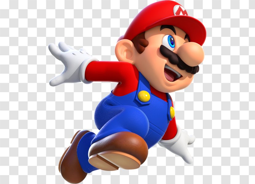 Super Mario Run New Bros. Wii 2 - Cartoon Transparent PNG