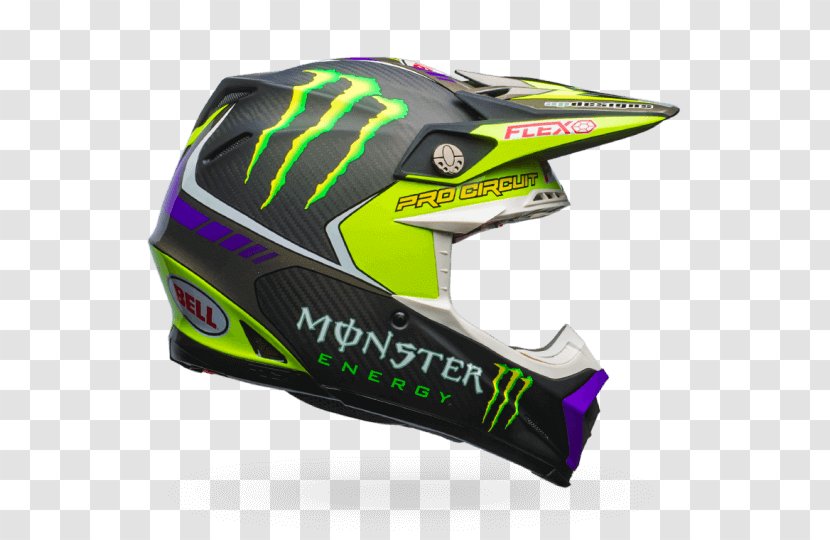 Motorcycle Helmets Bell Sports Motocross - Bicycle Helmet Transparent PNG