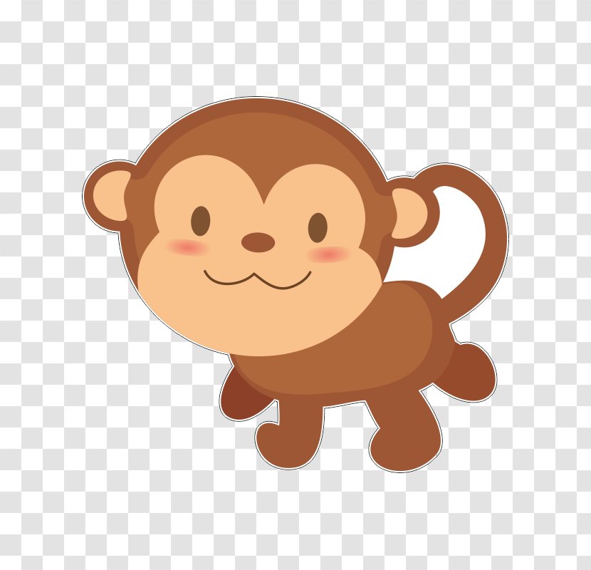 Monkey Primate Chimpanzee Orangutan Gorilla - Child Transparent PNG