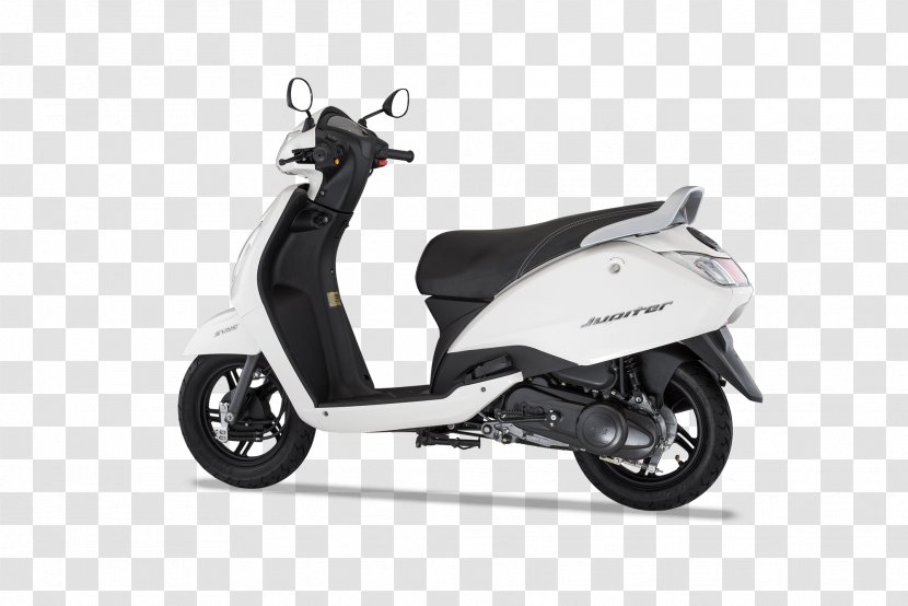 Motorized Scooter TVS Jupiter Car Motorcycle - Accessories Transparent PNG