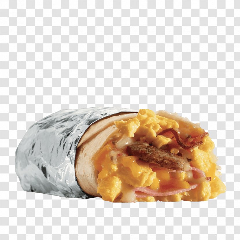Breakfast Burrito Fried Egg Jack In The Box - Dish Transparent PNG