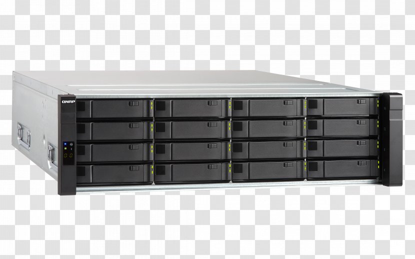 Disk Array QNAP ES1640DC NAS Server - Network Cards Adapters - SAS 6Gb/s Storage Systems Data ServerSAS 12Gb/sOthers Transparent PNG