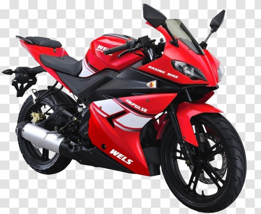 Yamaha YZF-R125 FIM Superbike World Championship Motorcycle Sport Bike Transparent PNG