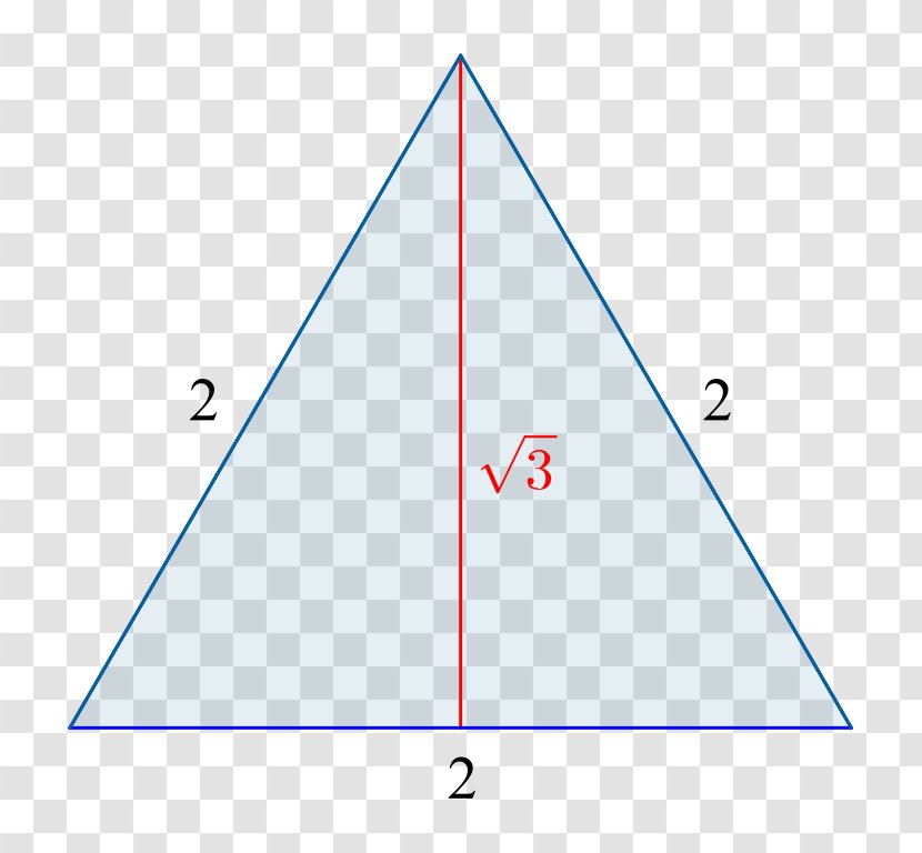 Equilateral Triangle Square Root Of 3 2 - N%3ci%3eth Transparent PNG