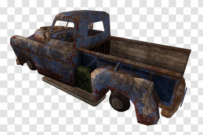 Fallout: New Vegas Pickup Truck Car Fallout 4 Vehicle - Jeep Comanche Transparent PNG