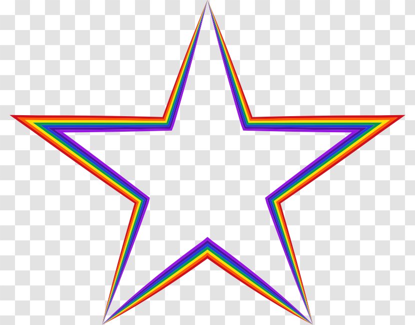 Military Aircraft Insignia United States Of America Air Force Airplane - Triangle - RAINBOW STAR Transparent PNG