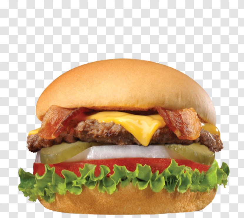 Cheeseburger Hamburger Bacon Breakfast Sandwich Slider - Steak Transparent PNG