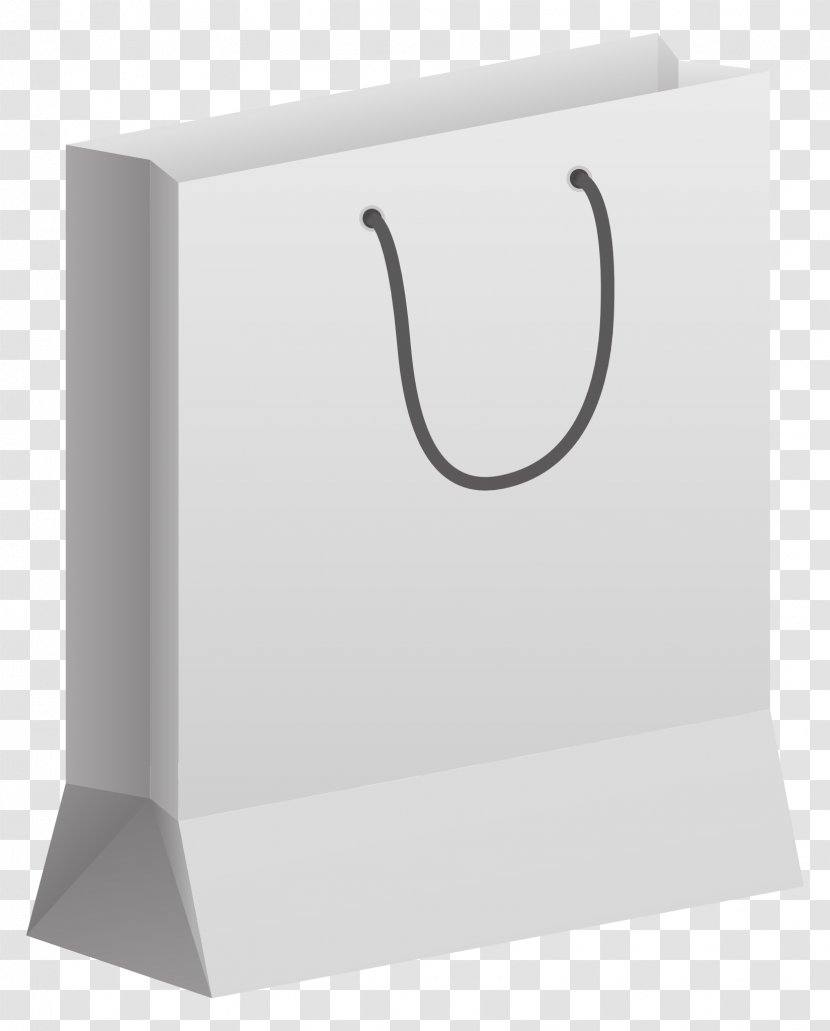 Brand White Material - Paper Bag Vector Transparent PNG