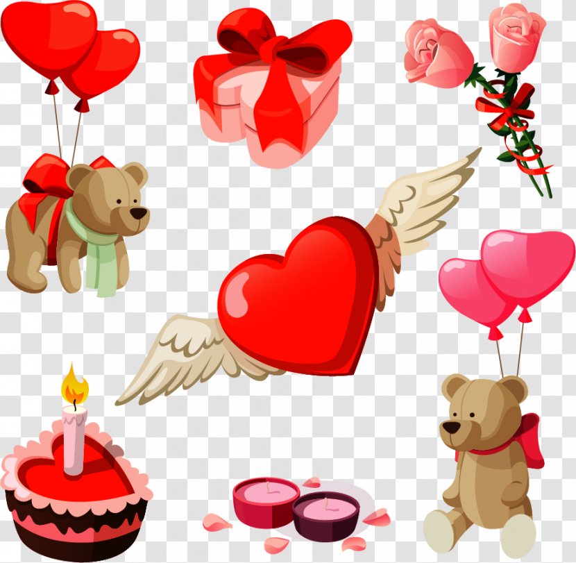 Valentine's Day February 14 Clip Art - Royaltyfree - Happy Valentines Transparent PNG