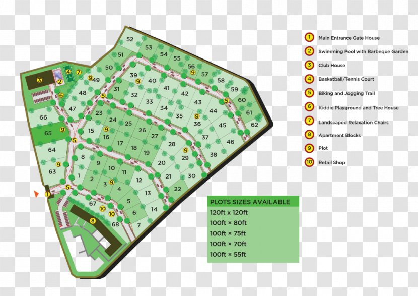 Real Estate House Property Land Lot - Urban Planning Transparent PNG
