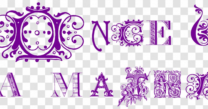Text Logo Pink M Font - Purple - Princess And The Pea Transparent PNG