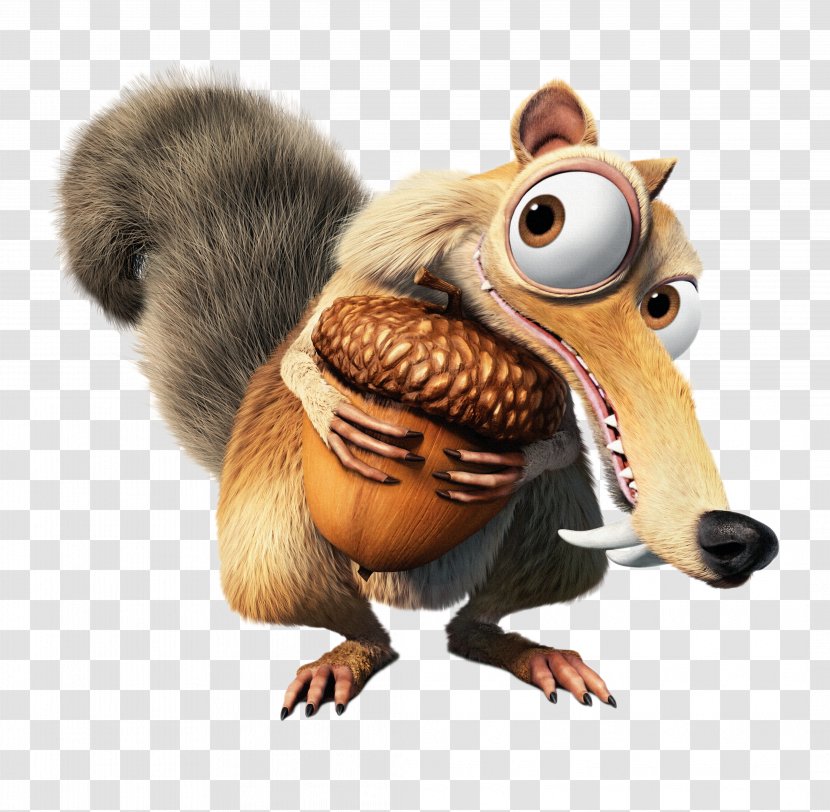 Scrat Sid Ice Age Blue Sky Studios Animated Film - Mammal - Squirl Transparent PNG