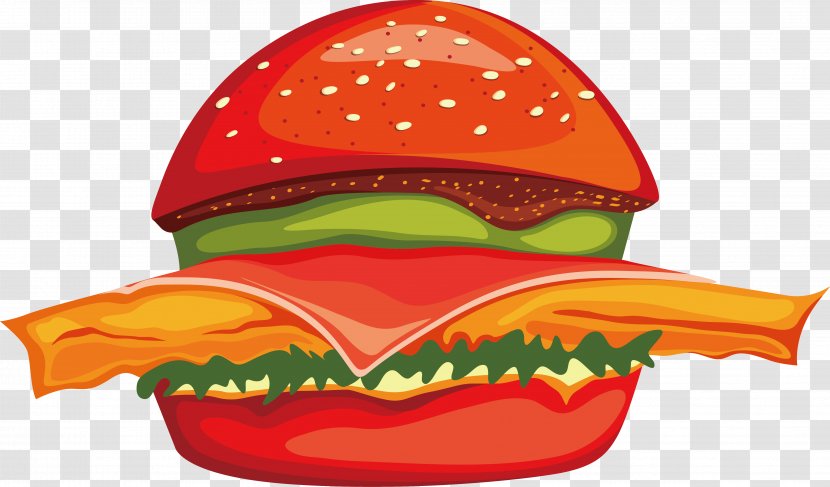 Hamburger Fast Food Soft Drink KFC Junk - Fine Burger Design Transparent PNG