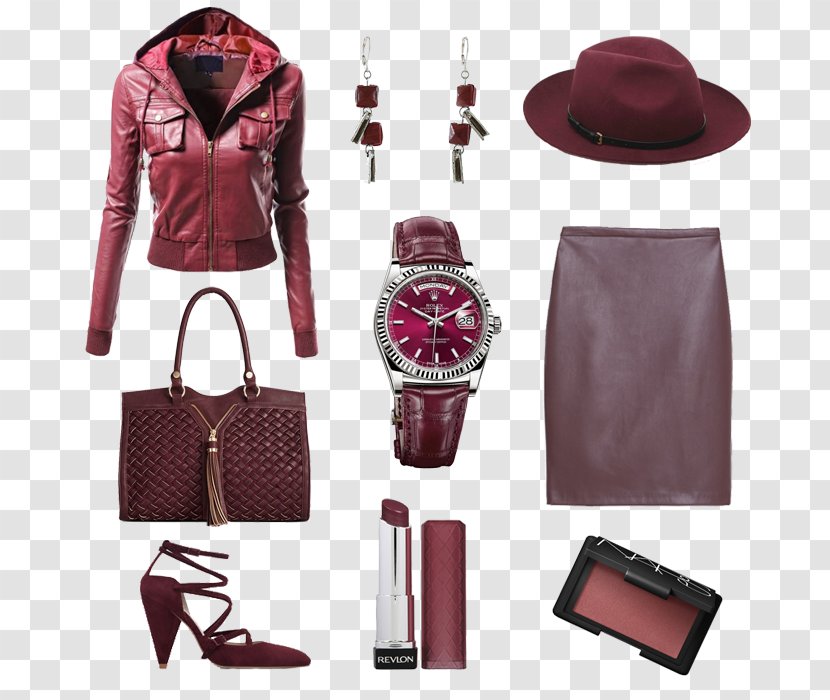 Pink Red Maroon Magenta Purple - Brown - Marsala Transparent PNG