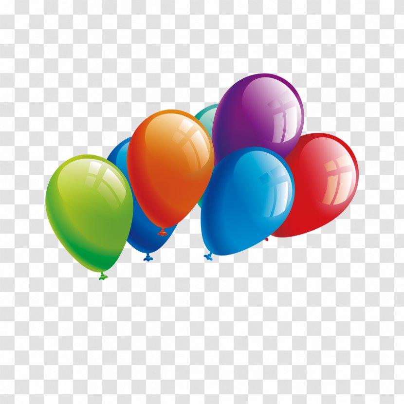 Balloon Plane Birthday - Element Transparent PNG