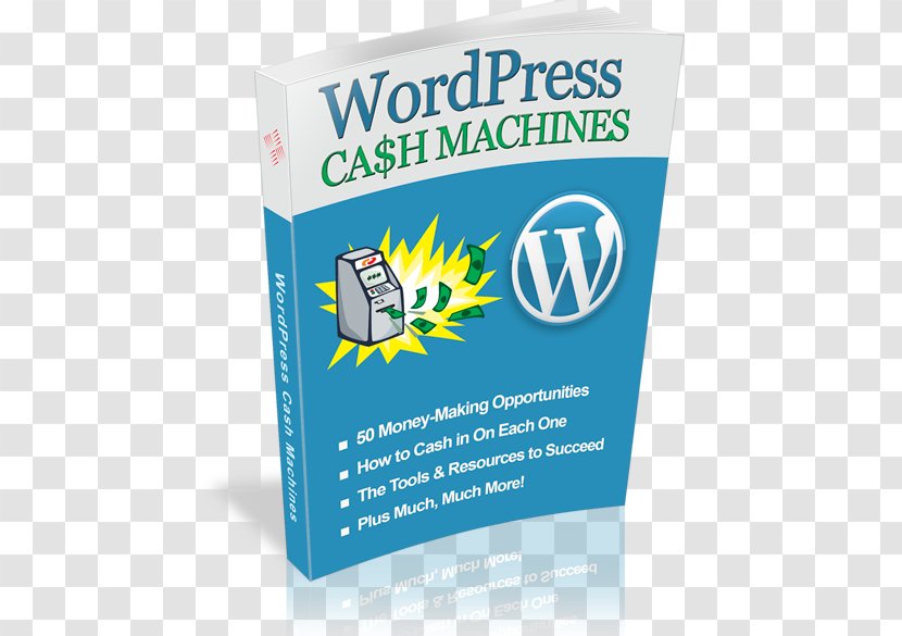 WordPress Cash Machines Blogging Book Money - Ouvrage Collectif - Box Transparent PNG