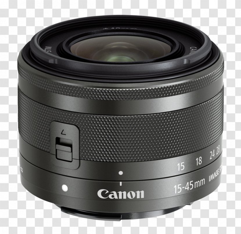 Canon EOS M10 EF Lens Mount EF-M 15-45mm F/3.5-6.3 IS STM - Ef 75 300mm F 4 56 Iii - Camera Transparent PNG
