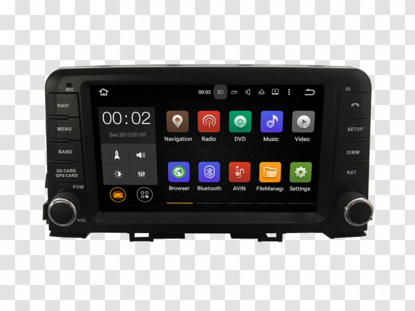 Volkswagen Golf Car Škoda Auto Passat - Audio Receiver Transparent PNG