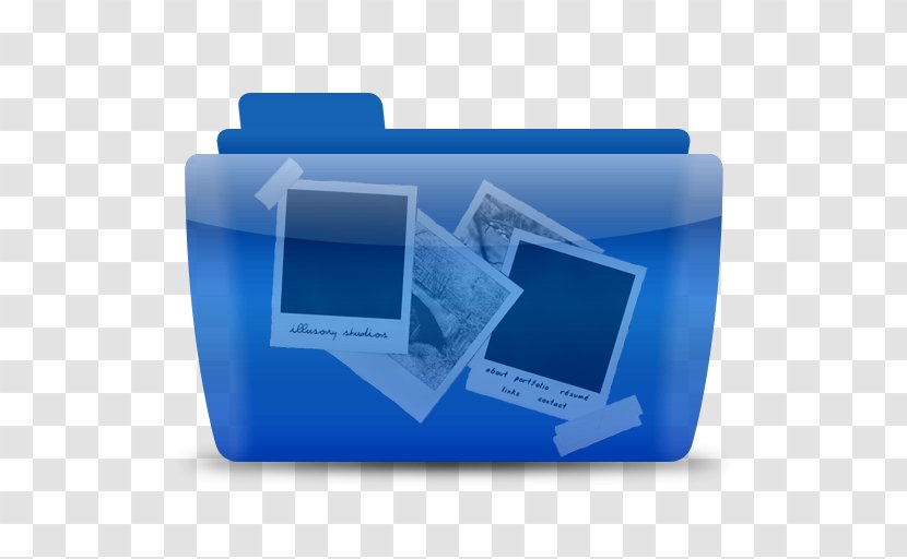 File Folders Download - Blue - Microsoft Transparent PNG