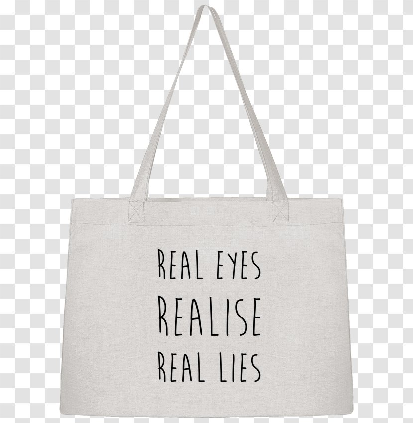 Tote Bag Handbag Messenger Bags Font - White - Real Eyes Transparent PNG