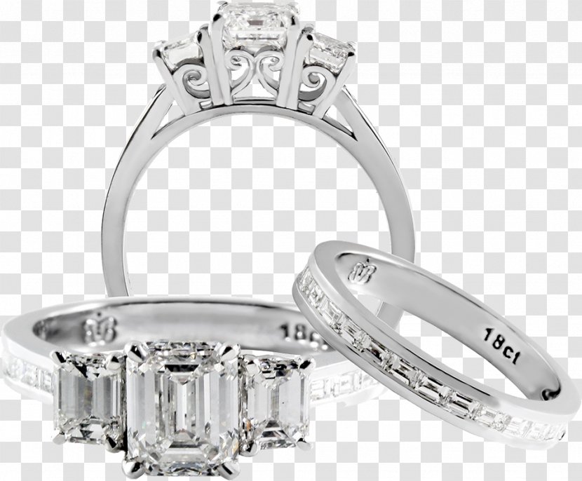 Wedding Ring Silver Product Design Jewellery Transparent PNG