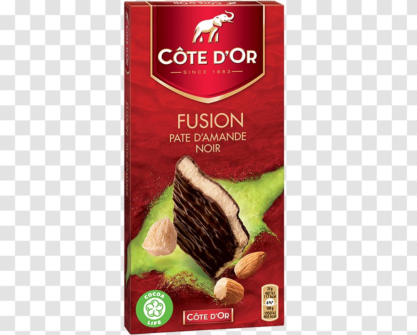 Praline Chocolate Bar Belgian Côte D'Or - Food Transparent PNG