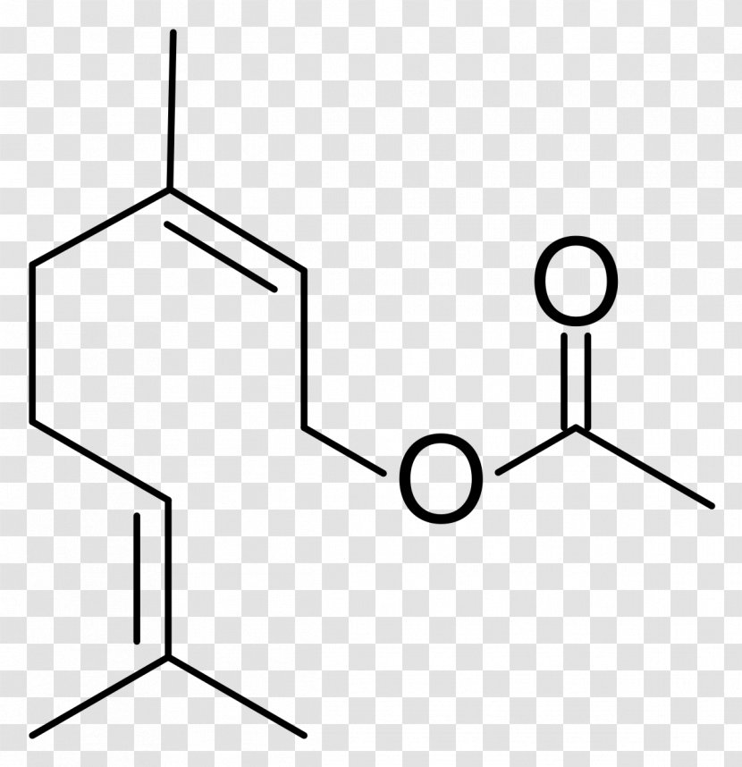 Phenylacetic Acid Molecule Benzoic - Area - Black And White Transparent PNG