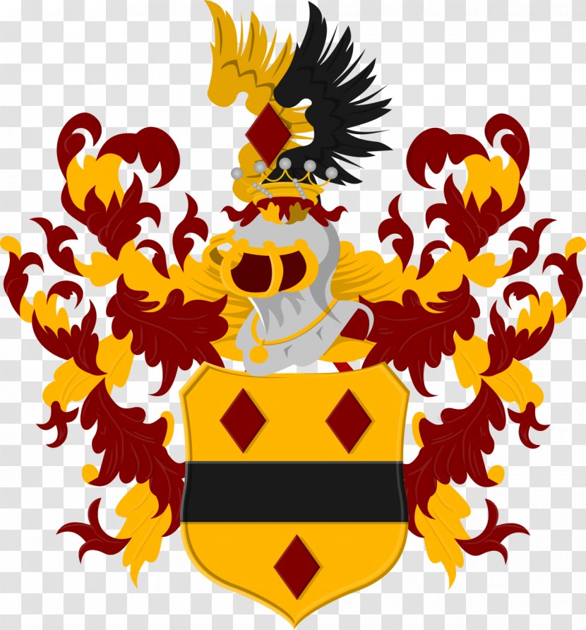 Coat Of Arms The Netherlands House Nassau Conselho Supremo Da Nobreza Real Neerlandesa - Floral Design Transparent PNG