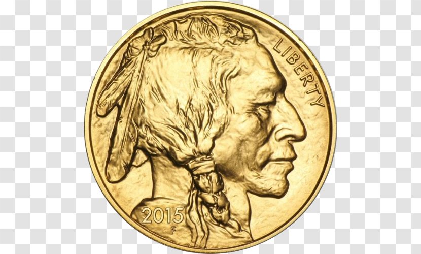 American Buffalo Bullion Coin United States Mint Uncirculated - Gold Coins Transparent PNG