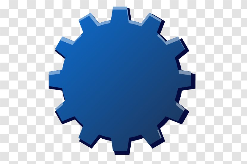 Engineering Electronics Technology - Blue - Gear Transparent PNG