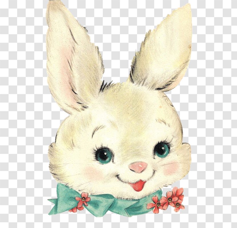 Easter Bunny Rabbit Clip Art - Fur - Cute Transparent PNG