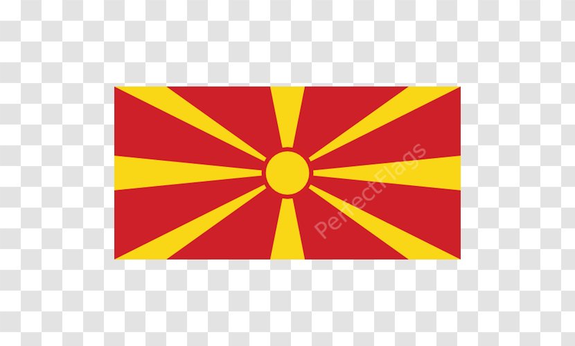 Flag Of The Republic Macedonia National Patch - Flags World Transparent PNG
