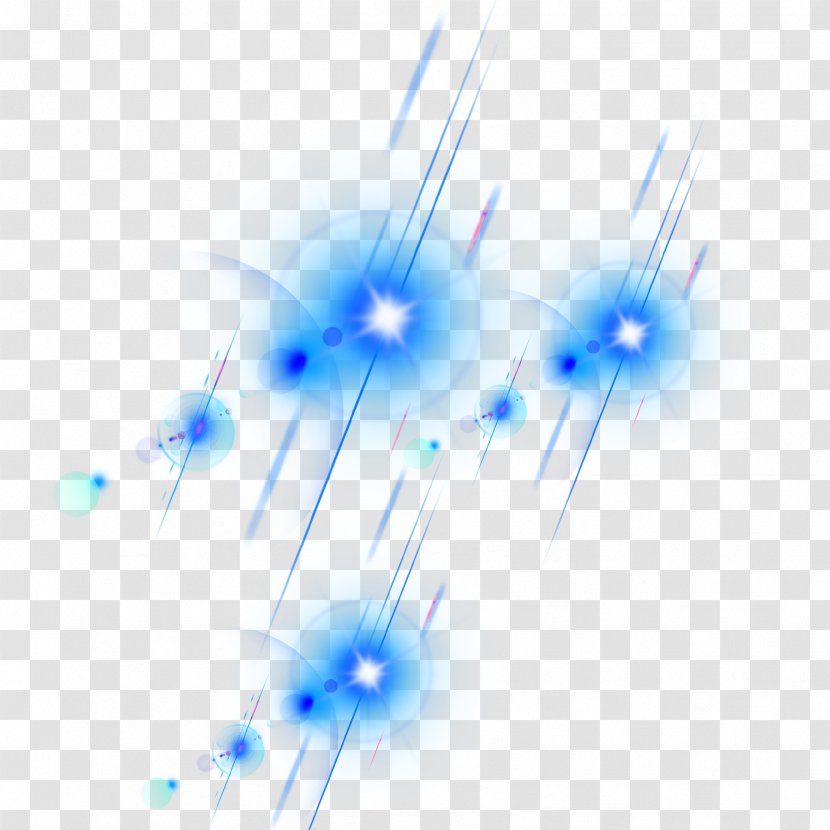 Light Halo - Blue Effect Transparent PNG