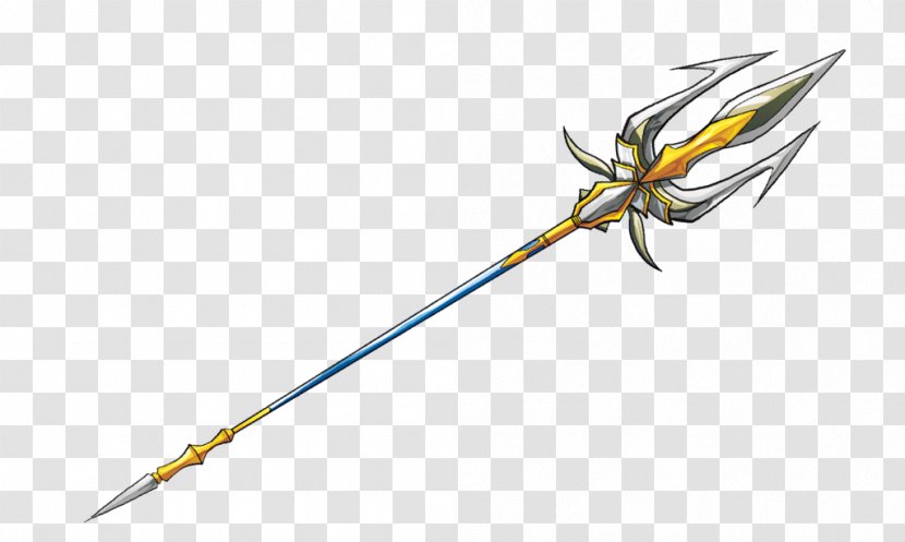 Trident Of Poseidon Merman Weapon - Youtube - Seas Transparent PNG