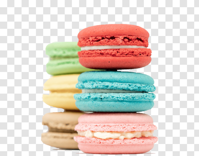 Macaroon Food Pink Food Coloring Dessert Transparent PNG