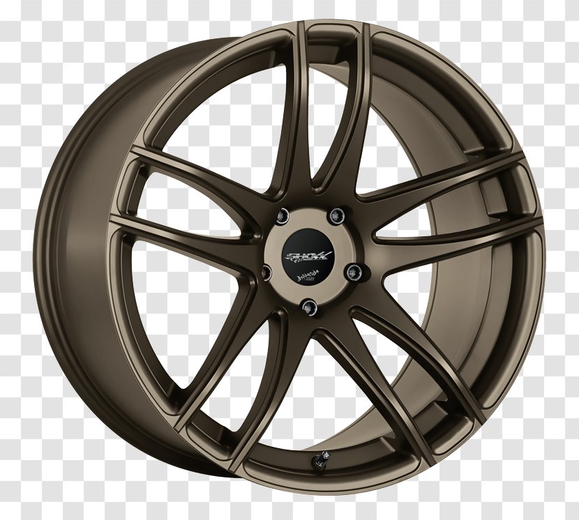 Rim Car Wheel Tire Spoke - Bronze Transparent PNG