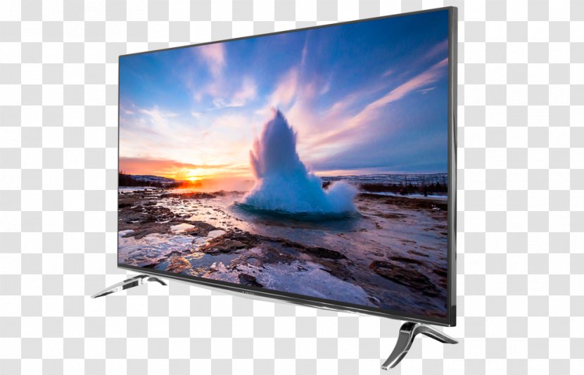 LED-backlit LCD Television Smart TV 4K Resolution - Lcd Tv - Monitor Transparent PNG
