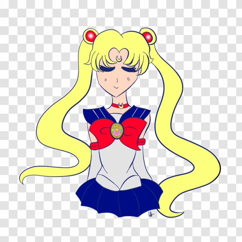 Sailor Moon Sticker Female Character Clip Art - Silhouette Transparent PNG